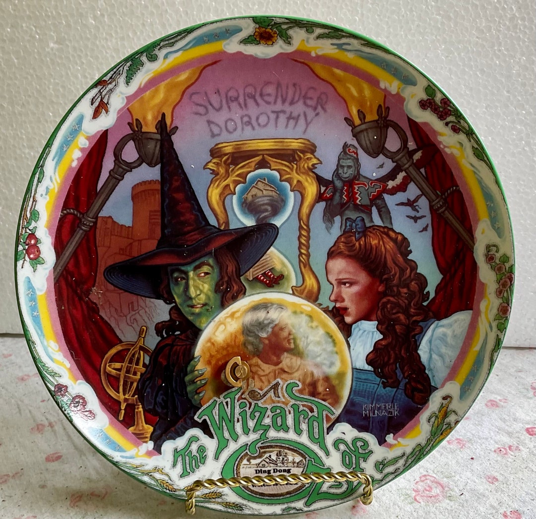 Ding Dong the Wicked Witch is Dead Musical Plate - Etsy