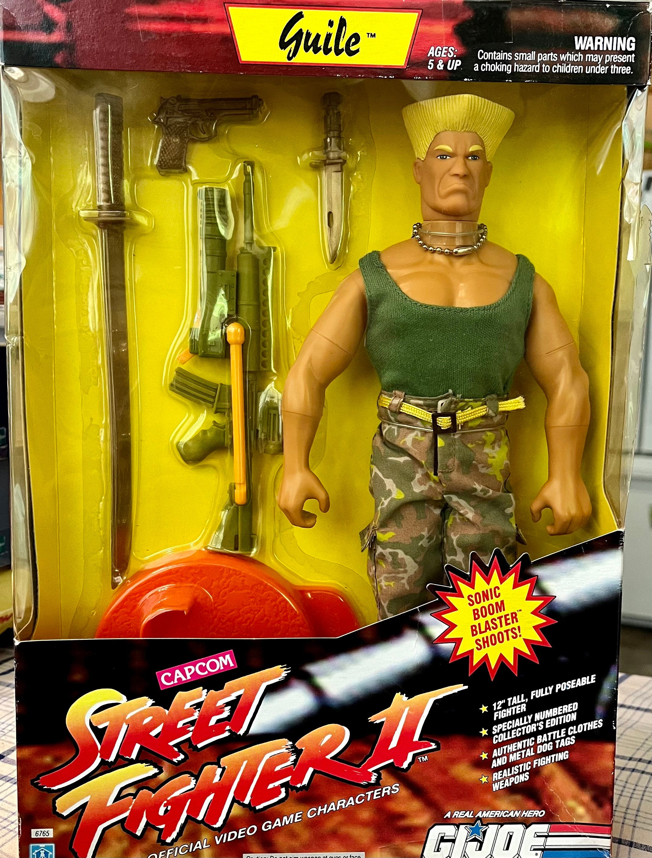 GI JOE Street Fighter Guile 1993 