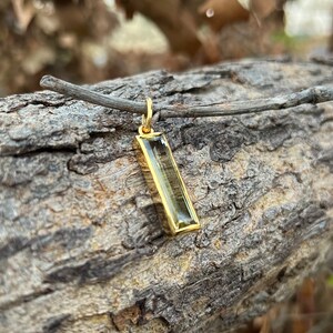 Natural lemon Quartz pendant 14K Yellow Gold pendant Gemstone Pendant, Dainty Pendant, gift for her unique gift