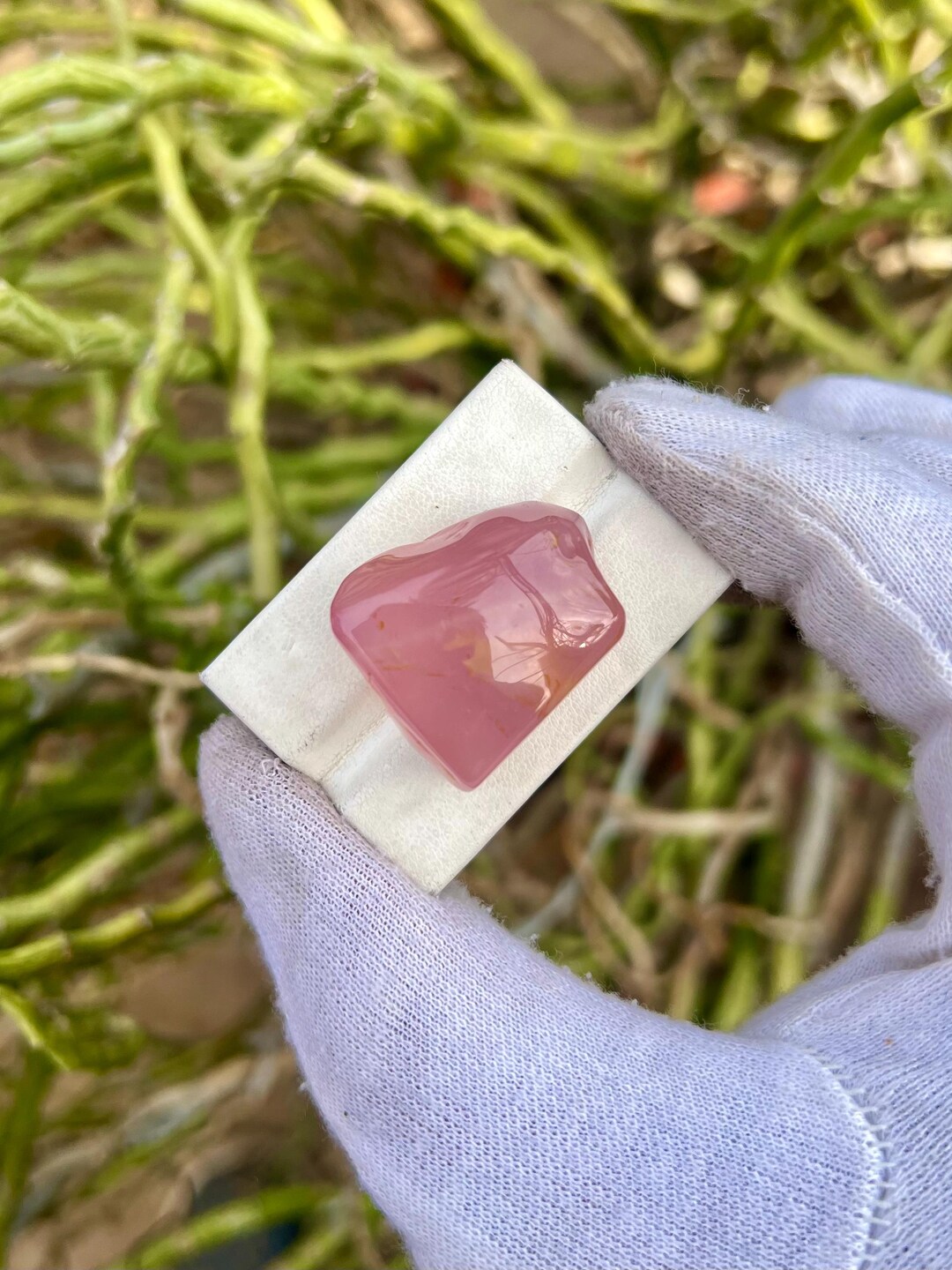 Polished Rose Quartz Tumble Stone – Natural Pink Love Crystal Healing ...