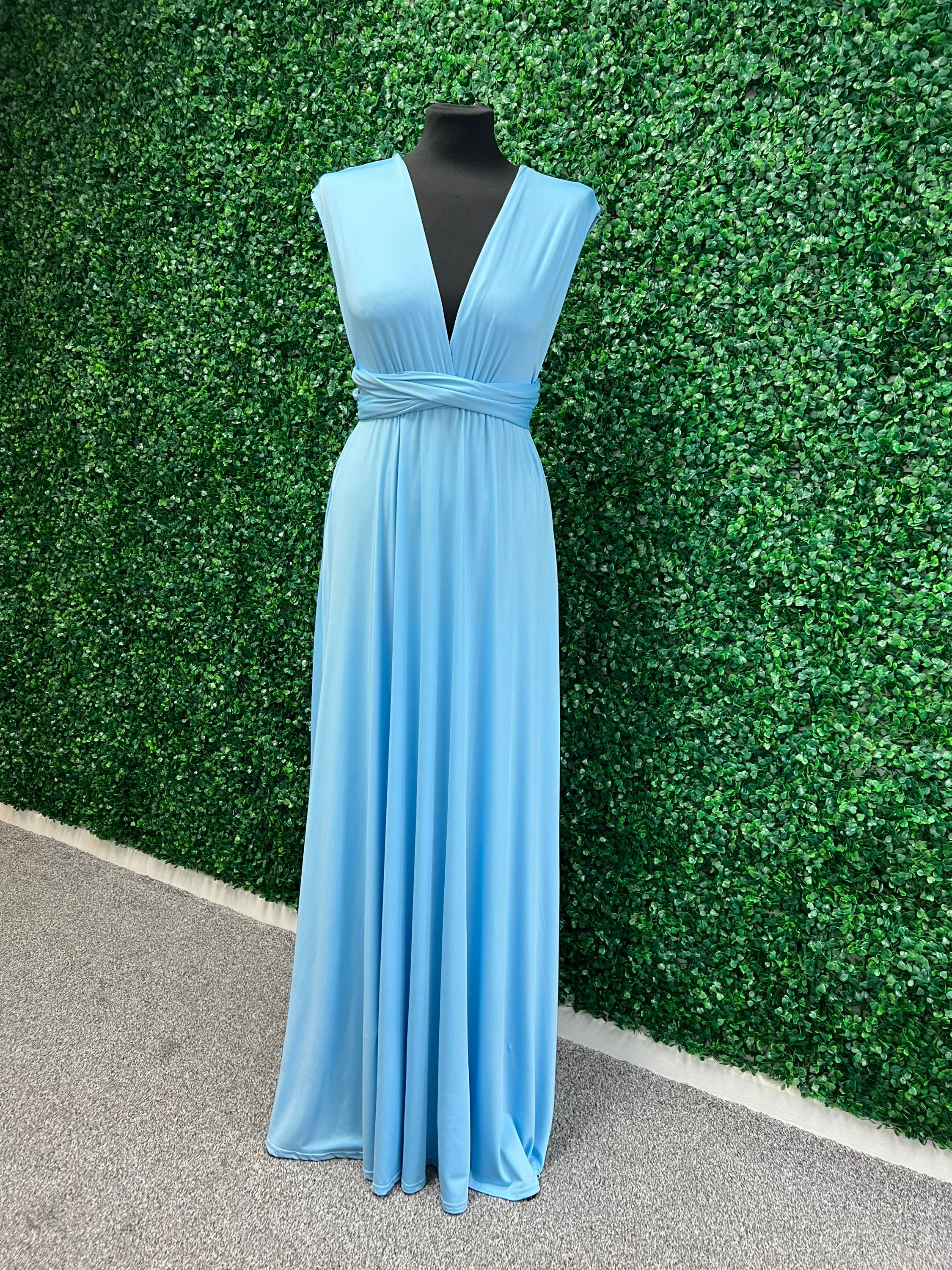 infinity dress tiffany blue Buy Light Mesh Multiway Bridesmaid Wedding Maxi from 36 45 Plus 36 Style:F2501 Christmas dresses Trends: Shirt Dress Always fun seeing Belle