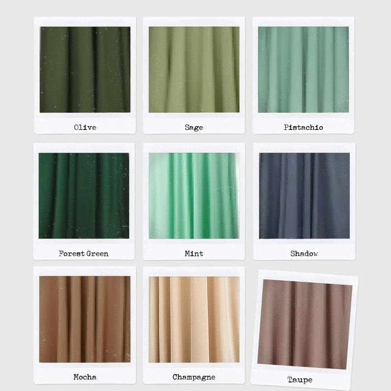 Fabric Swatches for Infinity Dress Multi-way Bridesmaid Dress image 4
