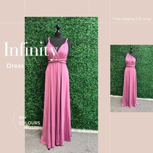 Fabric Swatches for Infinity Dress Multi-way Bridesmaid Dress image 6