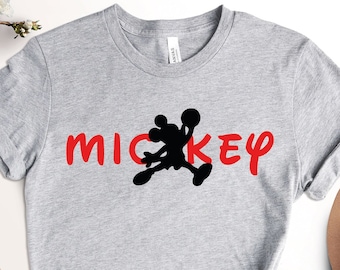 Mickey Mouse Basketball Shirt, Disney Sports Tee
