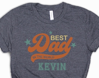 Custom Dad Shirt, Personalized Father's Day Gift