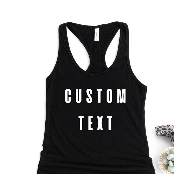 Business Logo Tank Tops Etsy