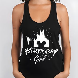 Birthday Girl Tank Top, Disney Birthday Tank Top, Disney Birthday Party, Birthday Group, Birthday Crew Squad Shirt, Family Birthday Tank Top