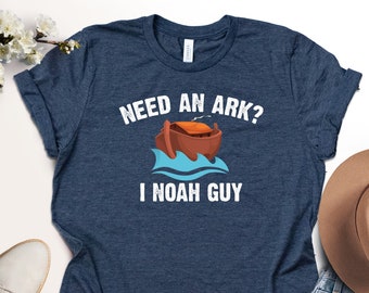 Funny Christian &#39;Noah&#39;s Ark&#39; Graphic Tee