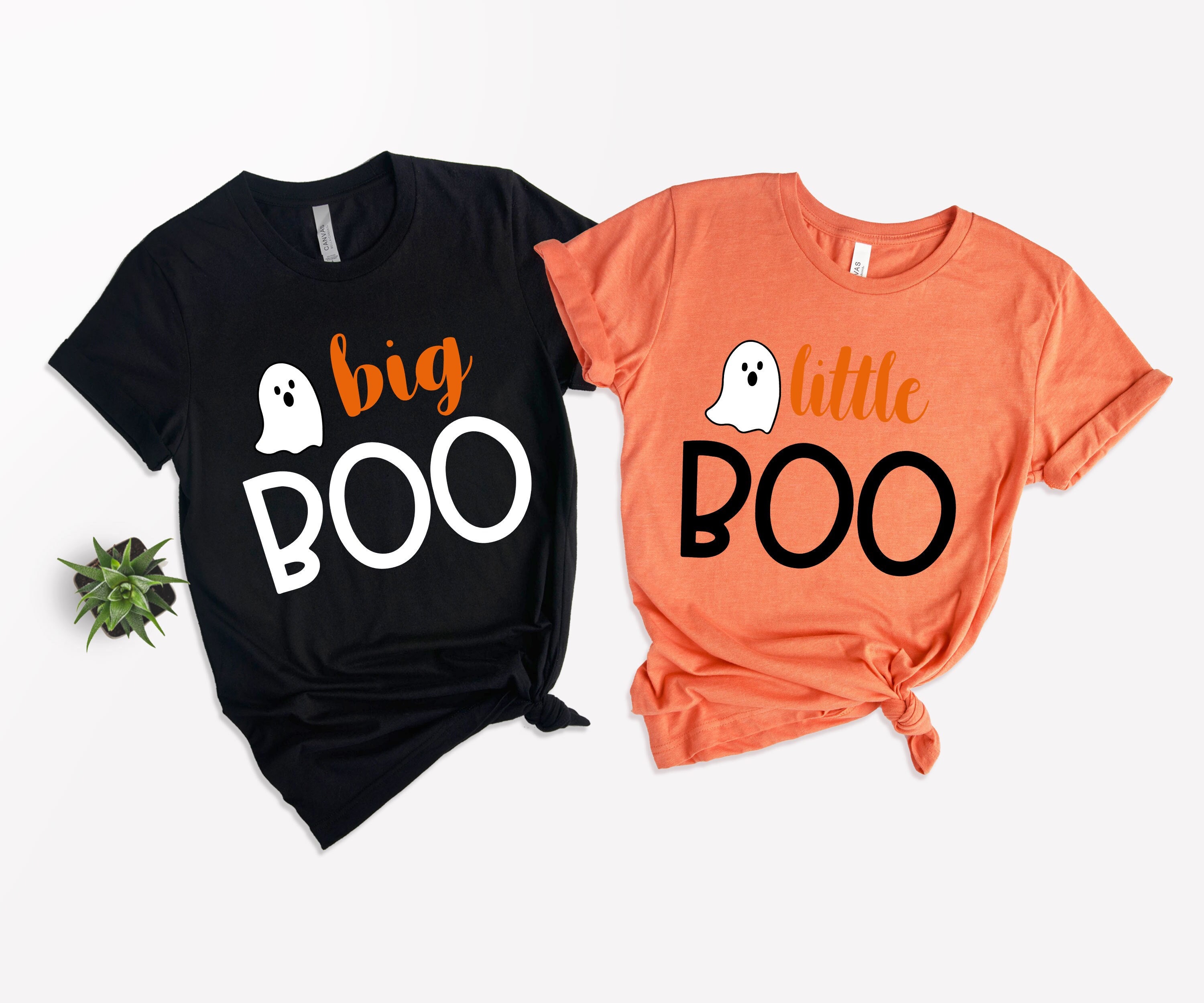 Big Boo Little Boo Halloween Sibling Shirts: Matching Family Gift