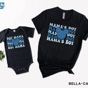 Boy Mama T-Shirt: Mom of Boys Graphic Tee