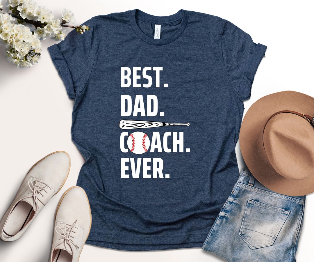 Fathers Day Shirt, Basketball Coach Gift, Best Dad Coach Ever Tshirt