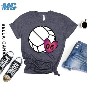 Personalized Volleyball Shirt: Custom Team Tee, Volleyball Mom Gift