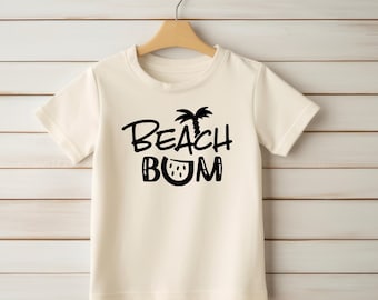 Beach Bum Toddler Shirt: Summer Holiday Tee