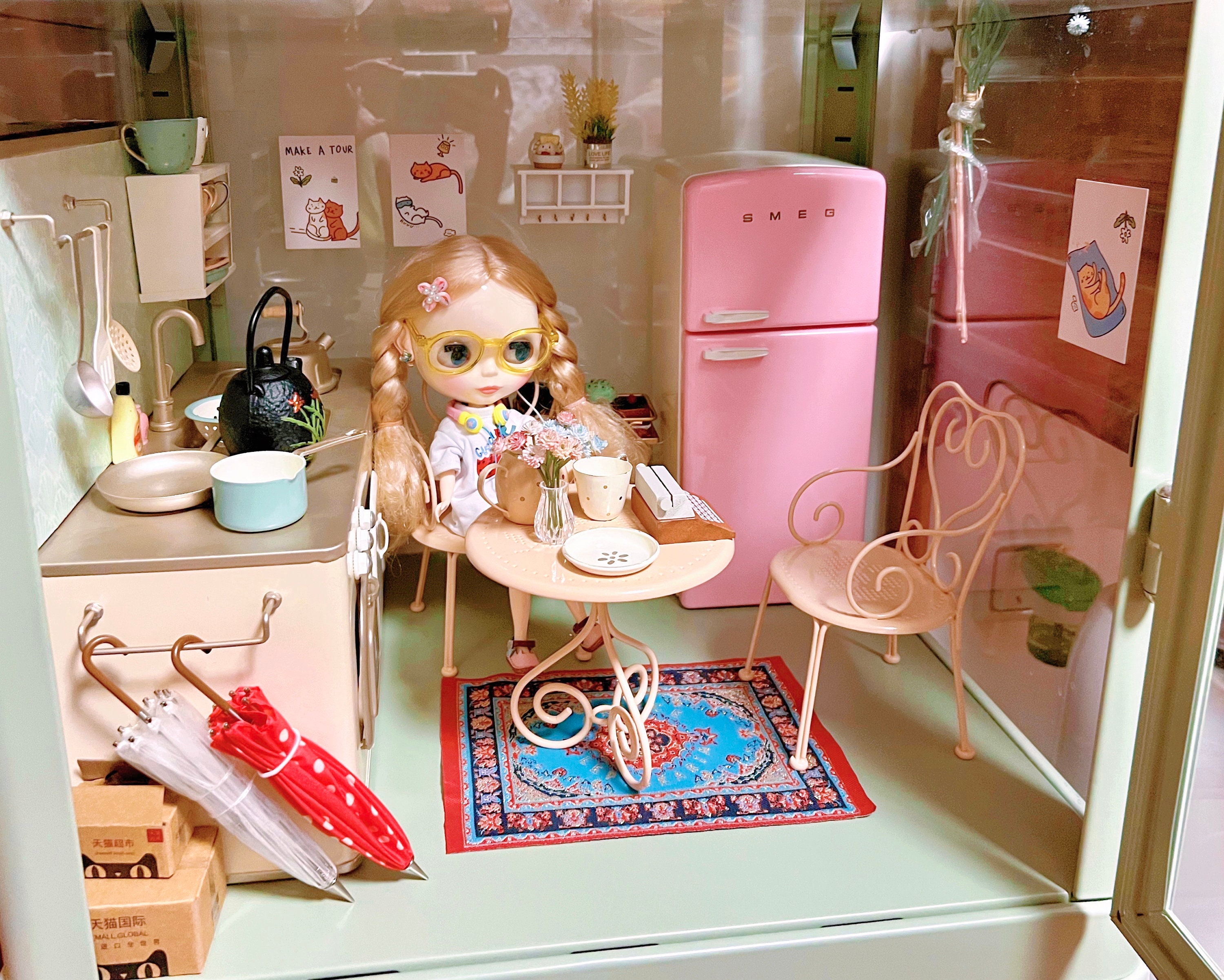 Handmade 16 Dollhouse Miniature Mini Simulation SMEG Metal Etsy Canada