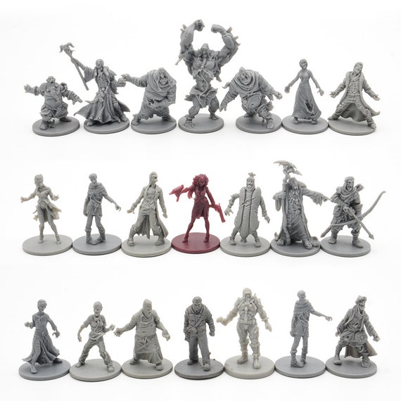 FIGURINES JEU DE ROLE FIGURINES VAMPIRE HUNTERS (2) D&D NOLZUR\'S
