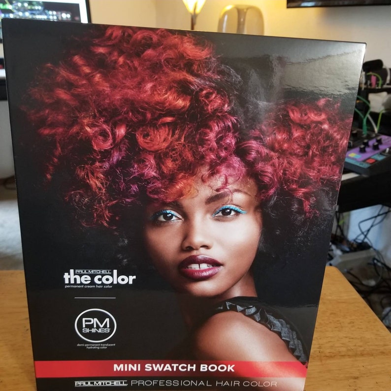 The Color Paul Mitchell Mini Swatch Book New - Etsy