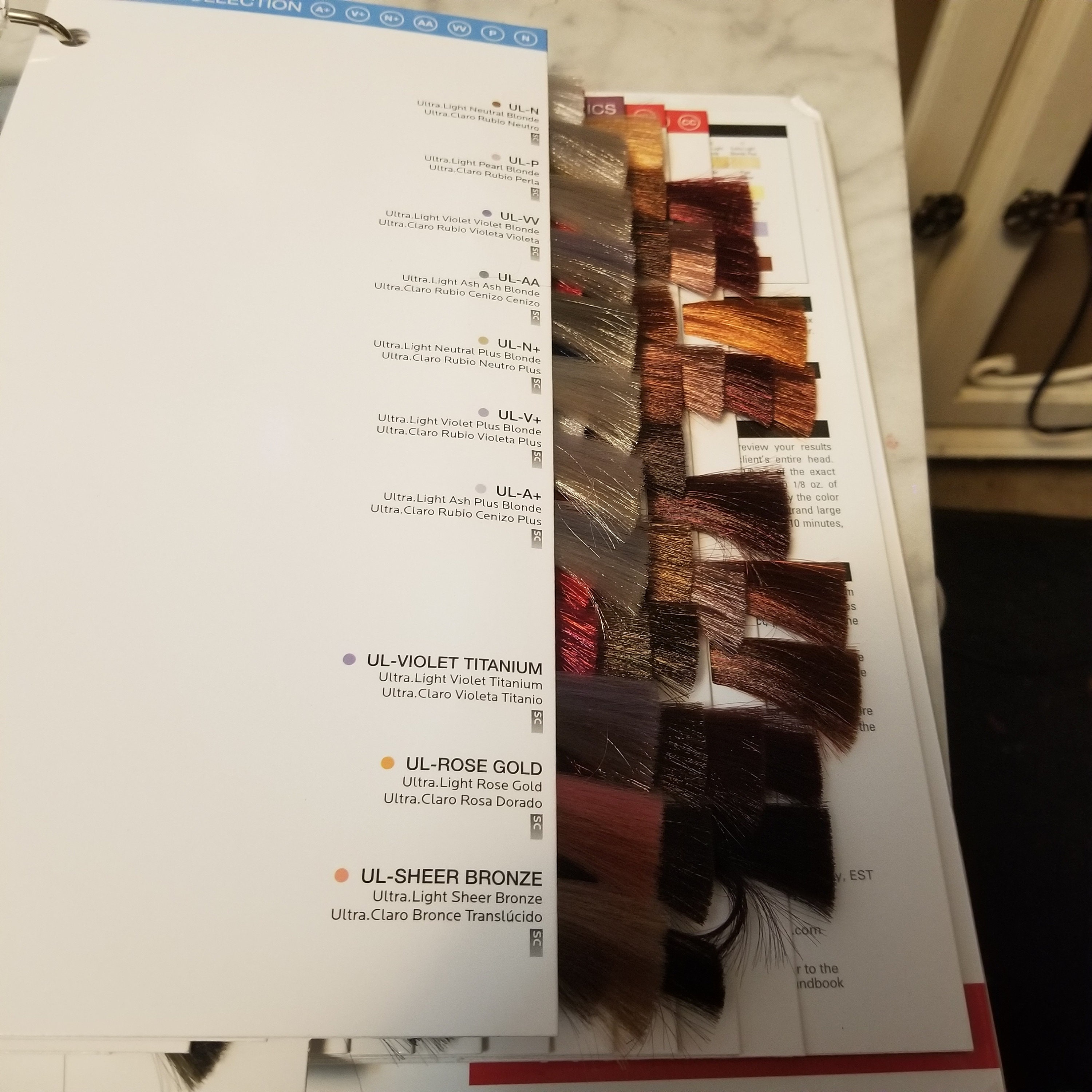 Matrix SO COLOR Swatch book brand new Etsy