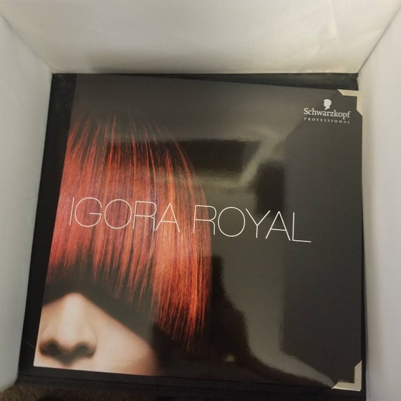IGORA ROYAL Schwarzkopf Hair Swatch Book big New Etsy