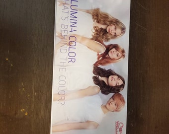 WELLA  Illumina hair swatch book