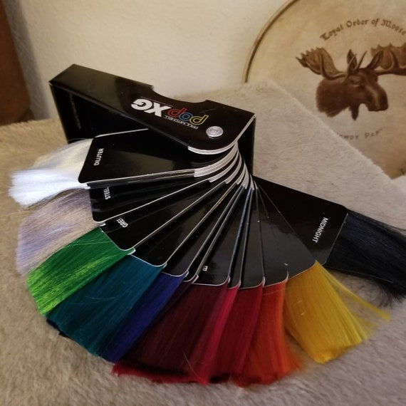Paul Mitchell Pop Xg Hair Swatch Wheel Etsy