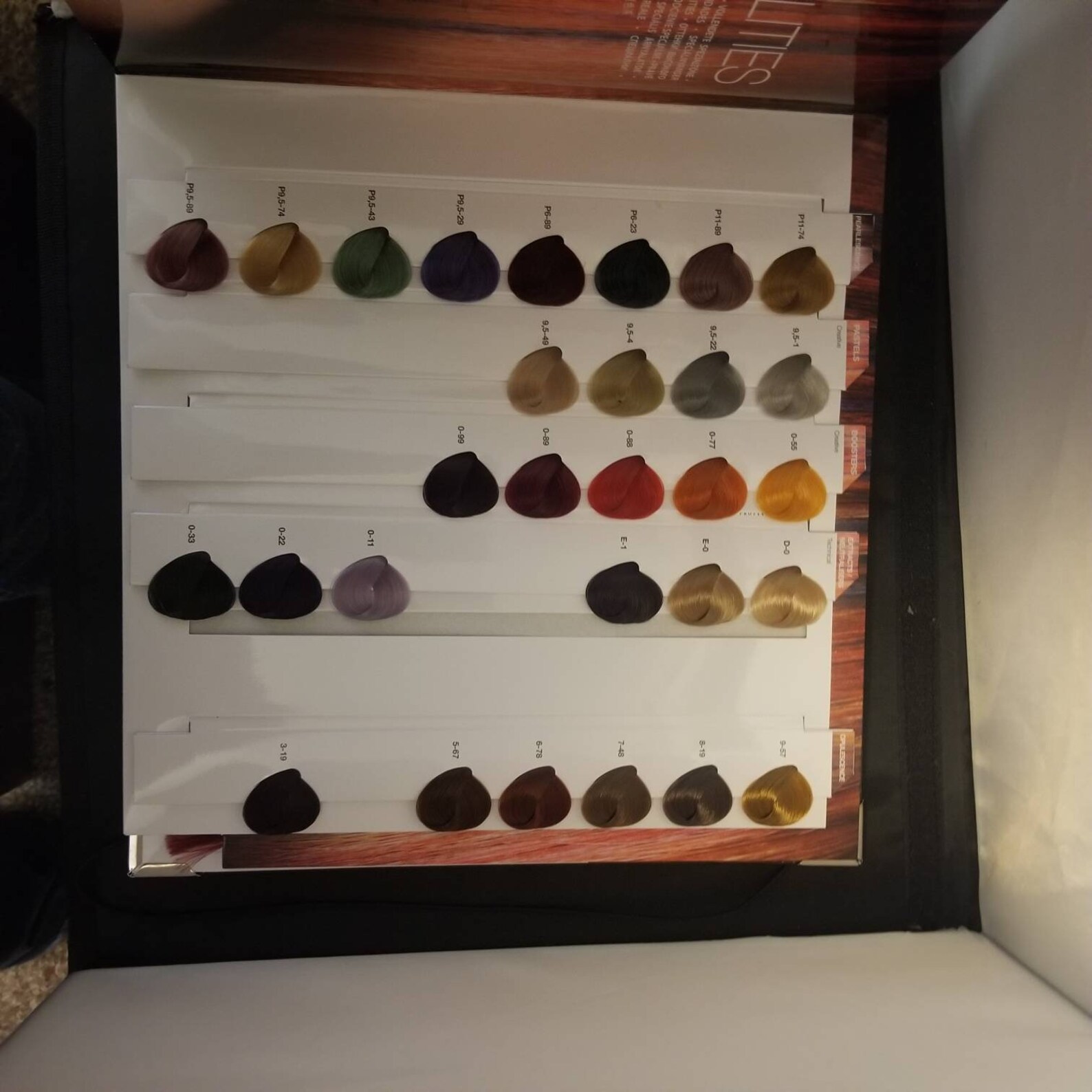 IGORA ROYAL Schwarzkopf Hair Swatch Book big New - Etsy