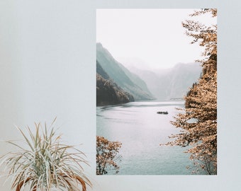Bavarian Alps Photography Print: Berchtesgaden Germany Landscape