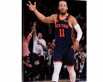 Arte en lienzo de Jalen Brunson, New York Knicks