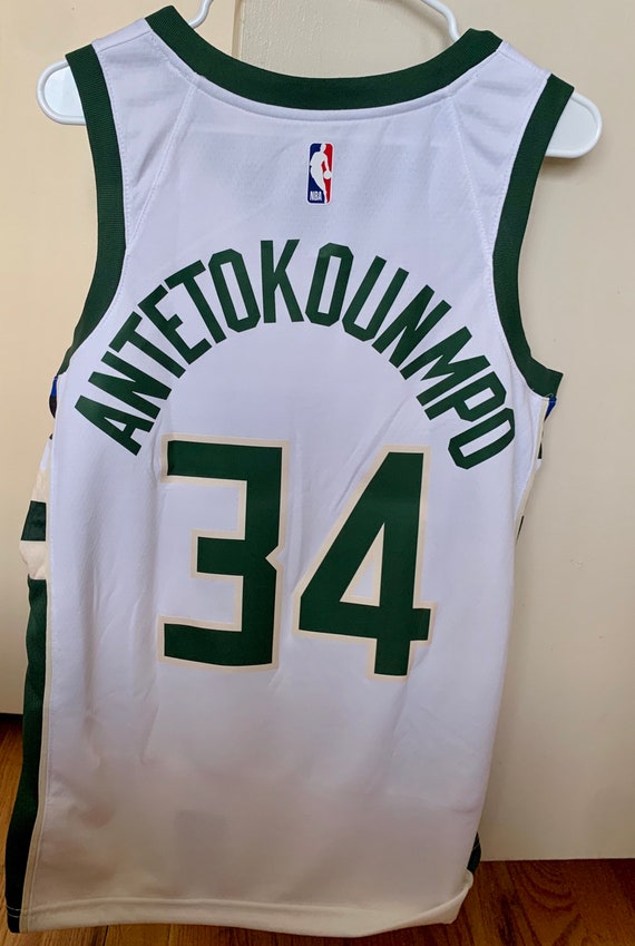 white bucks jersey