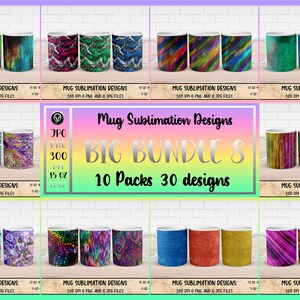 120 designs abstratos para embrulhos de canecas: modelos PNG de sublimação (download digital) imagem 3
