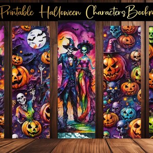 Puede incluir: Conjunto de 30 marcadores de libros imprimibles de personajes de Halloween. Los marcadores presentan una variedad de personajes espeluznantes, incluyendo una bruja, un esqueleto y una calabaza. Los marcadores son perfectos para agregar un toque de diversi&oacute;n de Halloween a tu lectura.