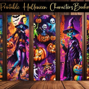 Puede incluir: Un conjunto de 30 marcadores de libros imprimibles de personajes de Halloween. Los marcadores presentan una variedad de personajes espeluznantes, incluyendo brujas, esqueletos y calabazas. Los marcadores son perfectos para agregar un toque de diversi&oacute;n de Halloween a tu lectura.