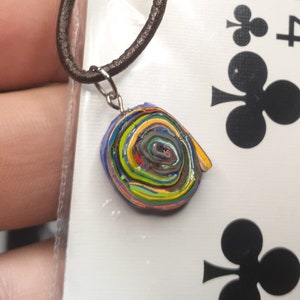 Paint Pendant Necklace