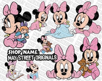 minnie mouse baby items