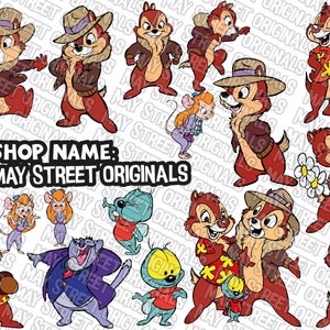 chip and dale rescue rangers svg, chip and dale svg,  chip svg, dale svg, chip and dale cricut, chip dale rangers svg, chip dale clipart