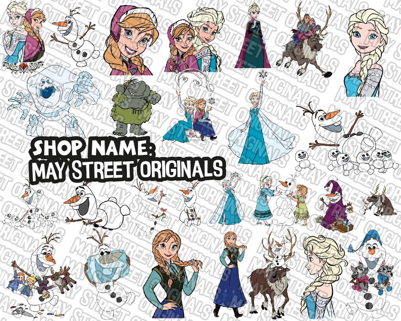 Download Multi Layered Elsa Svg For Cricut - Layered SVG Cut File ...