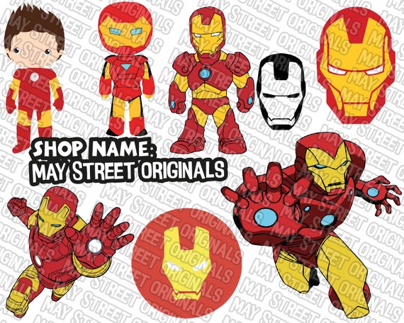Download Iron Man Svg Marvel Svg Ironman Svg Avengers Svg Ironman Etsy