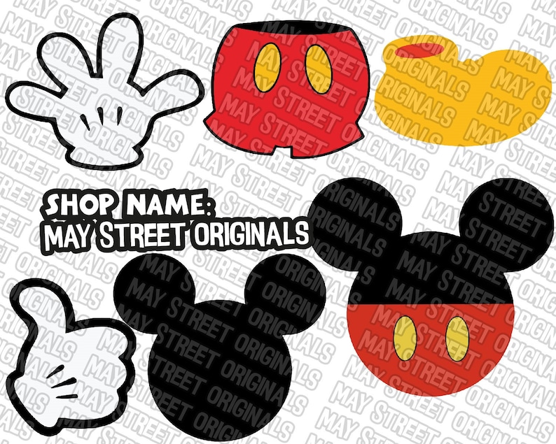 Download Clip Art Mickey Birthday Svg Disney Svg Mickey Body Svg Mickey Gloves Svg Mickey Svg Mickey Ears Svg Mickey Body Cutfiles Mickey Mouse Svg Art Collectibles