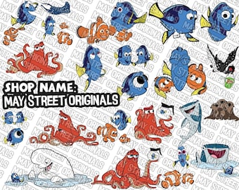 Finding Dory Svg Etsy