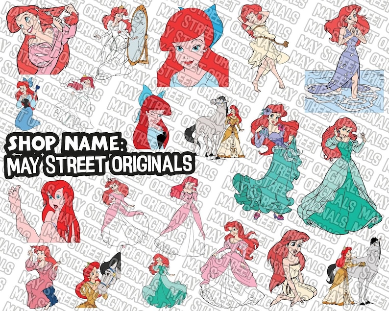 Download Clip Art Ariel Cut File Little Mermaid Svg Little Mermaid Cricut Ariel Layered Svg Ariel Silhouette Ariel Svg Ariel Clipart Ariel Cutting File Art Collectibles