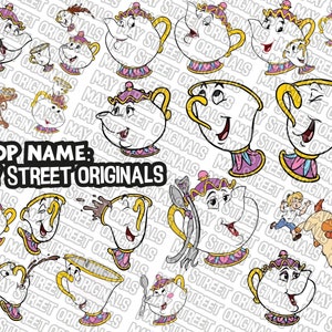 mrs potts svg, chip svg, chip potts svg, belleza y la bestia svg, belleza y la bestia cricut, mrs potts clipart, chip clipart, capas svg