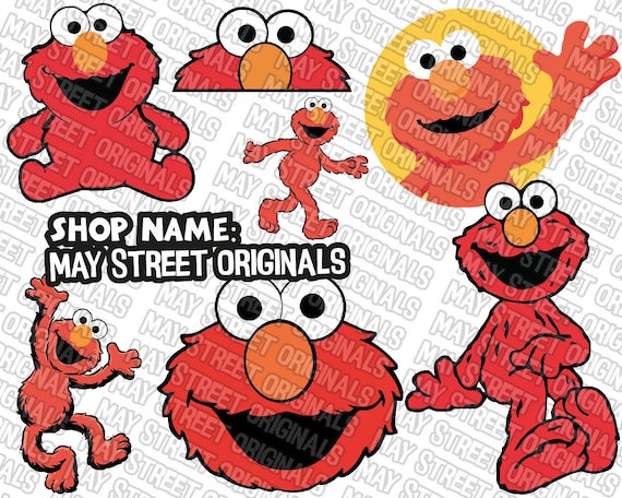 Download Elmo Birthday Svg Sesame Street Cricut