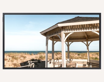 Frame TV Boardwalk Photo, Instant Download, Frame TV Artwork