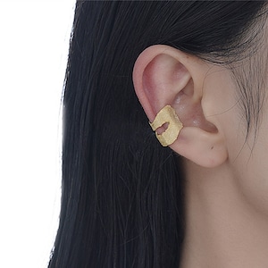 Wide Ear Cuff , Hammered Ear Cuffs , Gold Ear Cuff,Silver Ear Cuff,Minimalist Ear Cuff , Conch Earring,Cartilage Cuff Earrings,Gift for her
