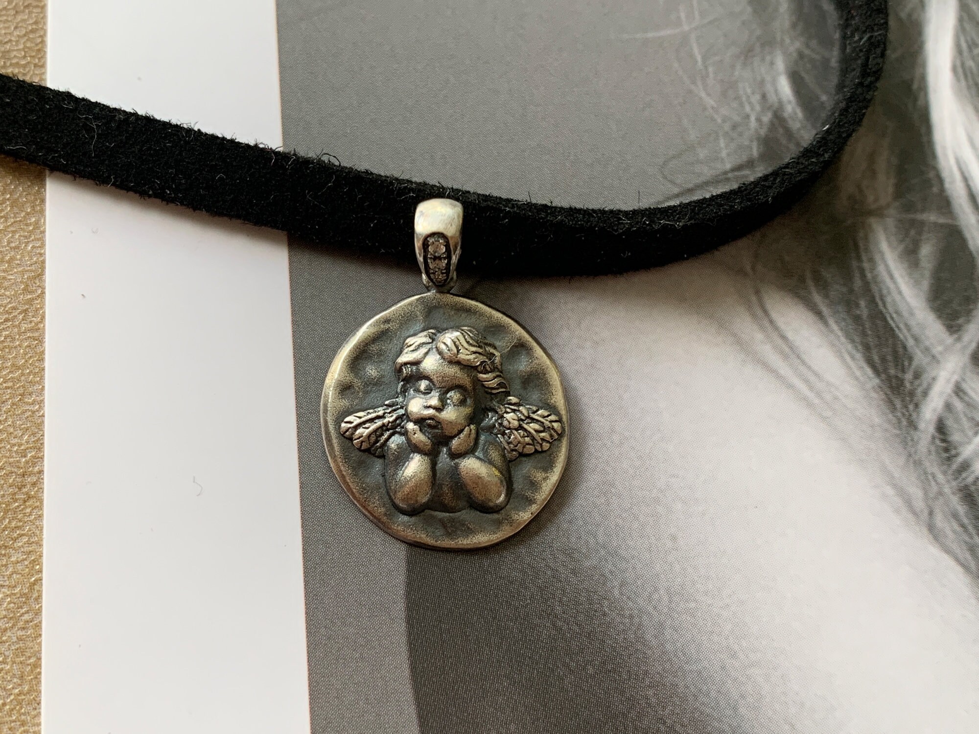 Baby Angel Pendant Necklace ,guardian Angel Jewelry ,memorial Necklace ...