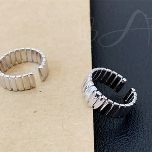 Sterling Silver Ear Cuff,Gold  Ear Cuffs, Texture Ear cuff，Conch Ear Cuff, Braided Hoop Earrings,No Piercing Ear Cuff,Cartilage Cuff