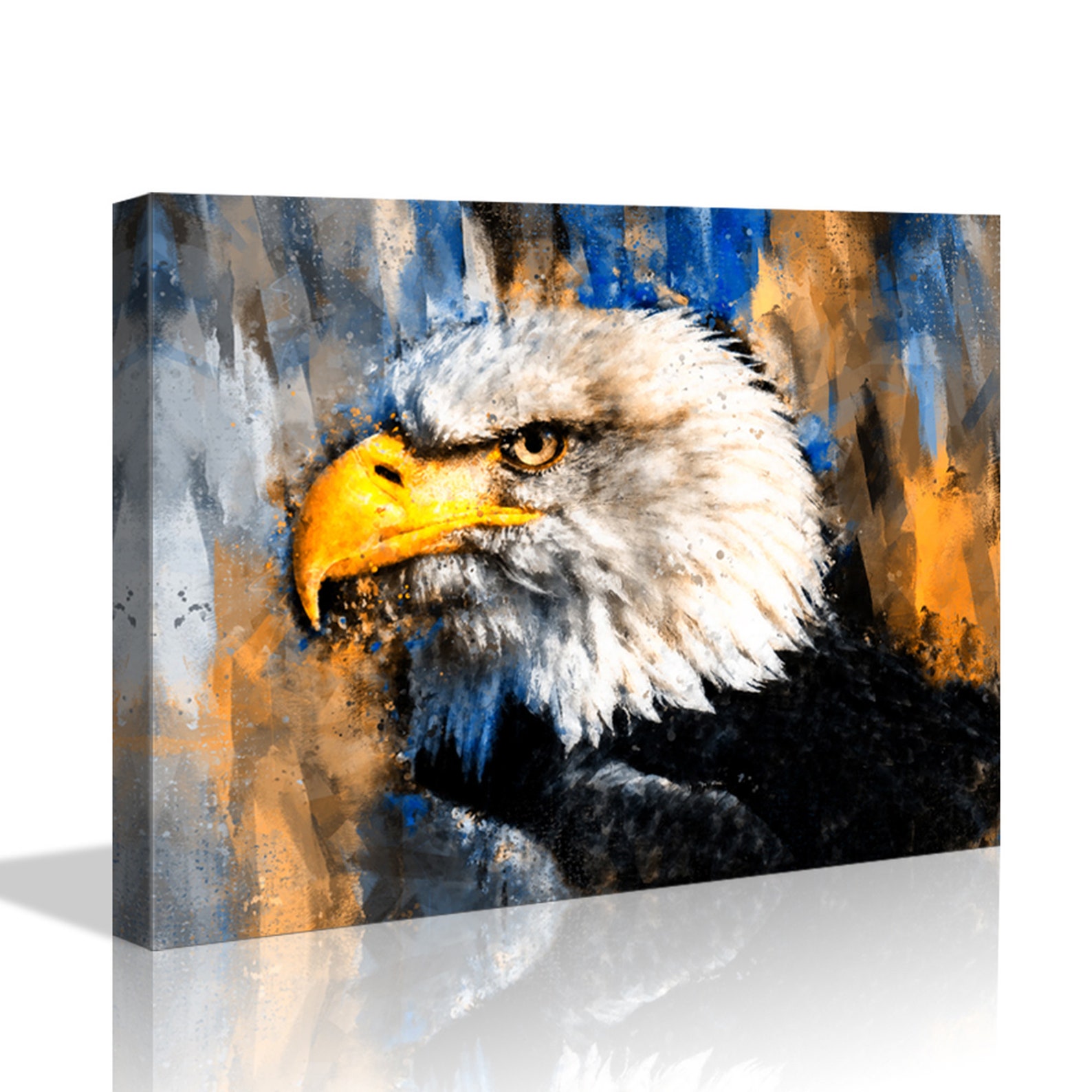 Canvas Wall Art Eagle Canvas Art Work Animal Picture Prints Etsy