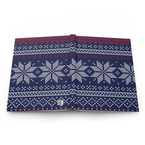 Diario norvegese Hyttebok Norvegia Libro degli ospiti Modello Åttebladsrose Regalo per lei Regalo scandinavo souvenir norvegese immagine 7