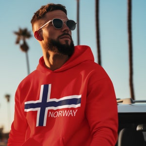Jacket with norwegian flag hot sale