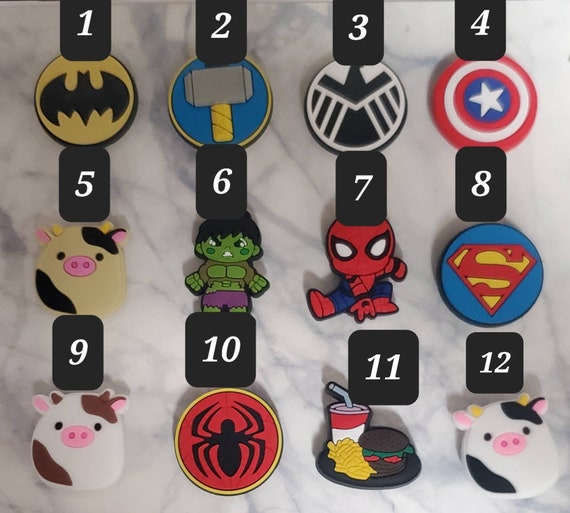 Shoe Charms. Croc Charms. Character Charms. Jibbitz. Marvel 