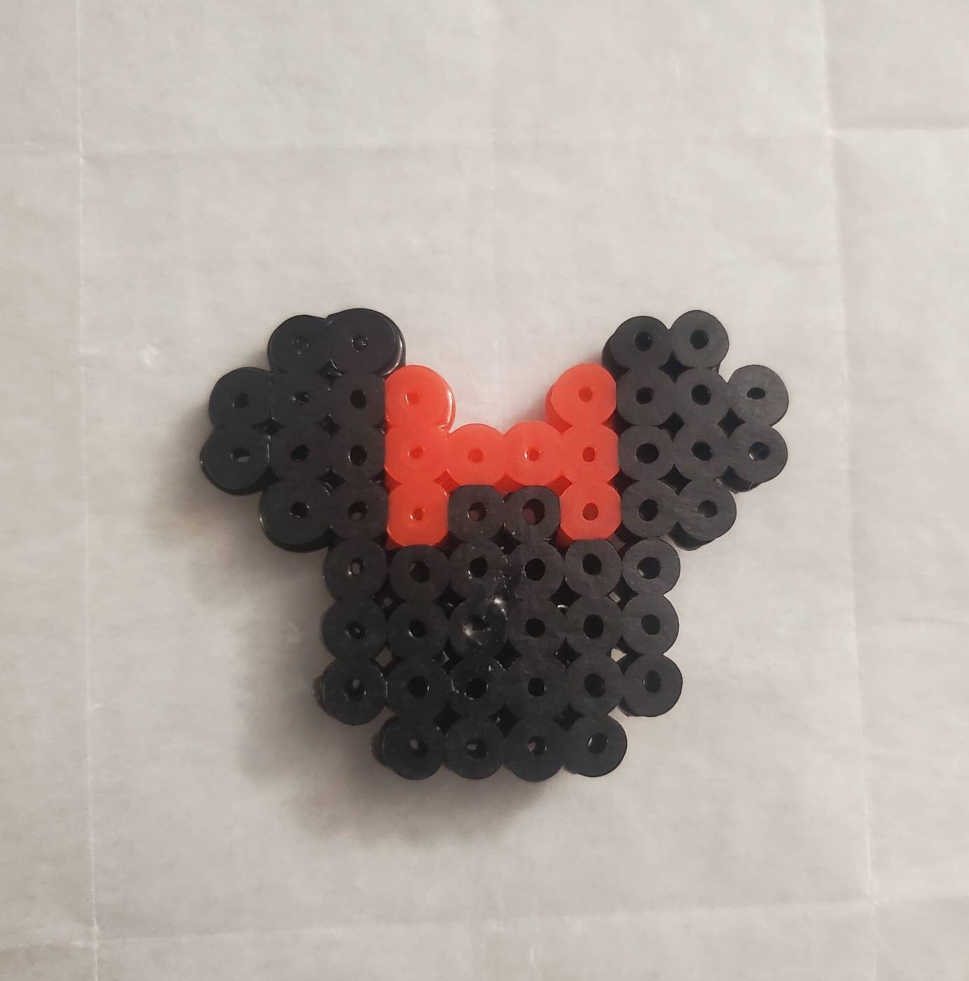 Mini Perler Bead Red Bow Minnie Mouse Earrings · Petite Perle · Online  Store Powered by Storenvy